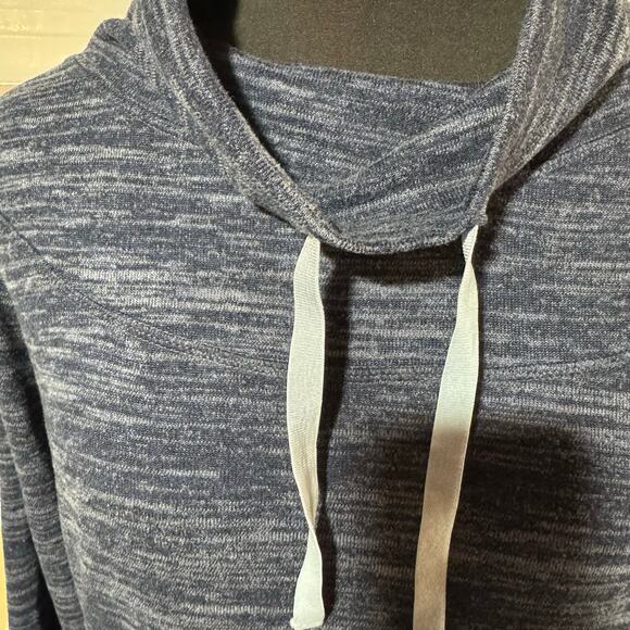 Kimes Womens Cowl Neck Top - X-Large Blue Kimes Ranch Apparel Western Brand - Picture 4 of 8